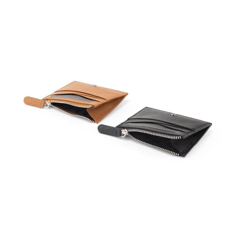CROSS Pebble Leather Ladies' 6CC Zip Card Holder - Black detail 4