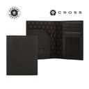 CROSS Saffiano Leather 4CC Passport Cover Black