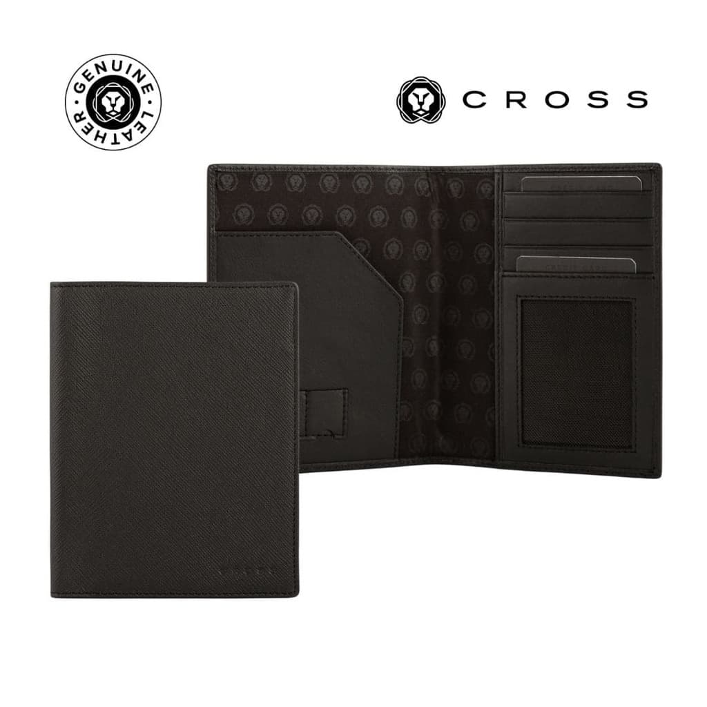 CROSS Saffiano Leather 4CC Passport Cover