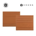 CROSS Saffiano Leather 6CC Card Holder Mocha