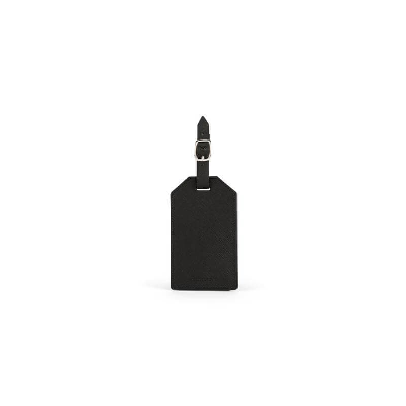 CROSS Saffiano Leather Luggage Label - Black detail 2
