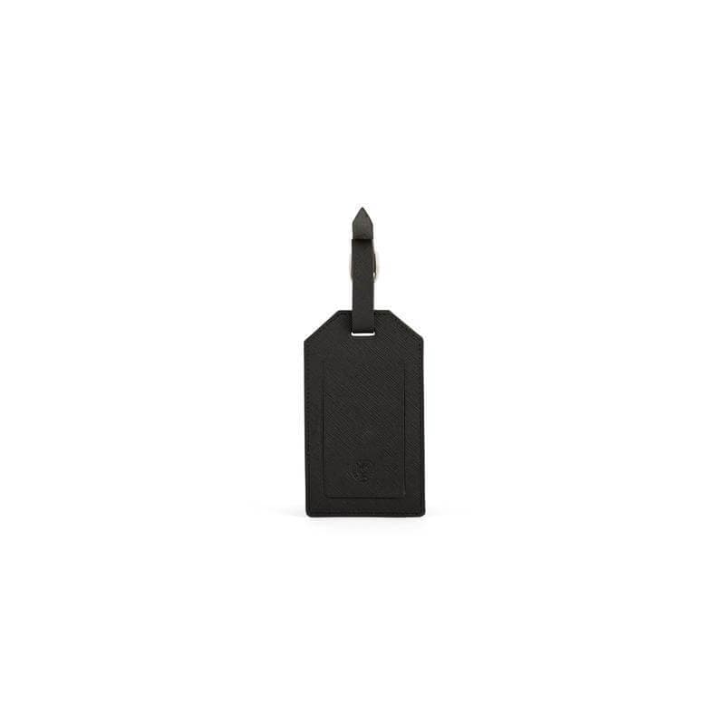 CROSS Saffiano Leather Luggage Label - Black detail 3