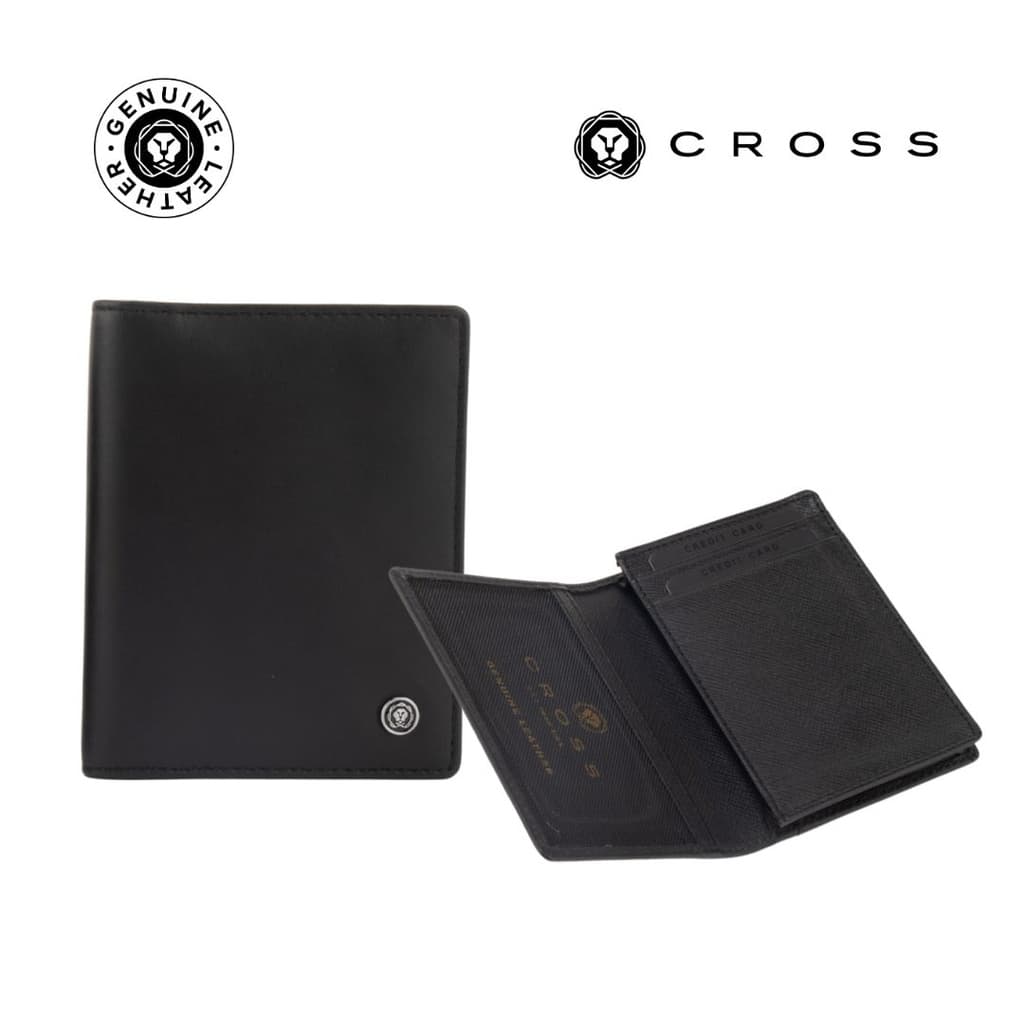 CROSS Soft Grain Leather Business Card Case - Black corporate gift