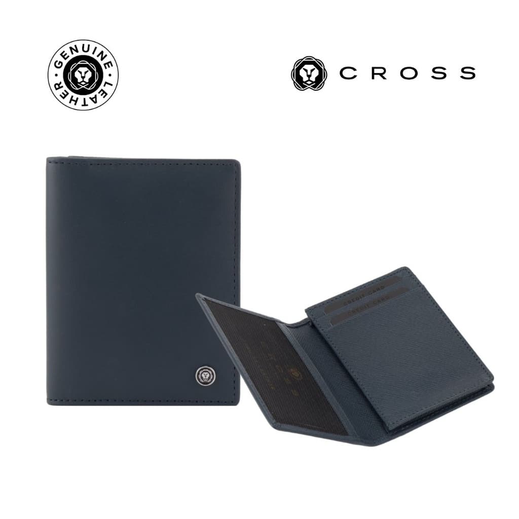 CROSS Soft Grain Leather Business Card Case - Black detail 5