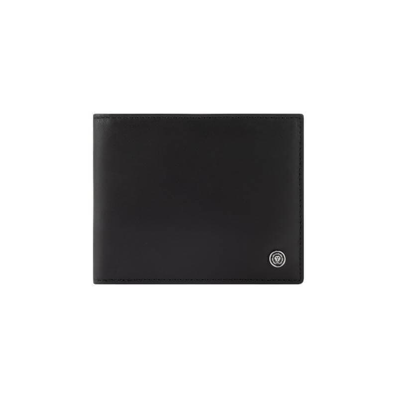 CROSS Soft Grain Leather Two-Tone 8CC Bifold Wallet - Black/Mocha detail 2