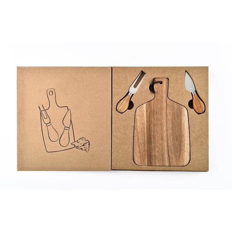 CUCINA - eco-neutral® Wooden Serving Board with 2 Knives detail 6
