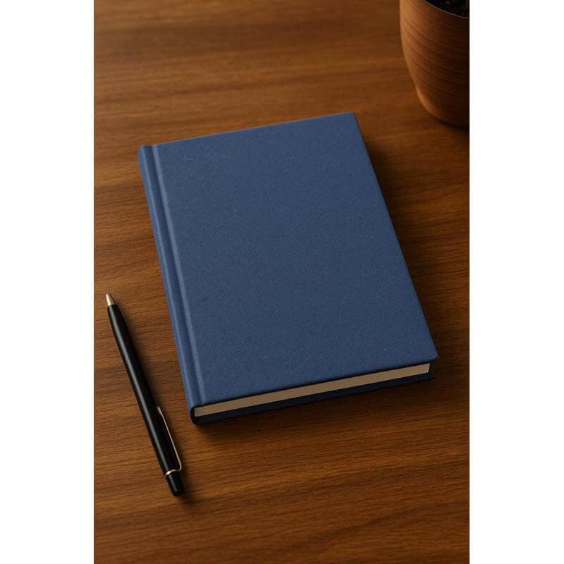 DALI - eco-neutral Denim Paper Cover A5 Notebook detail 2
