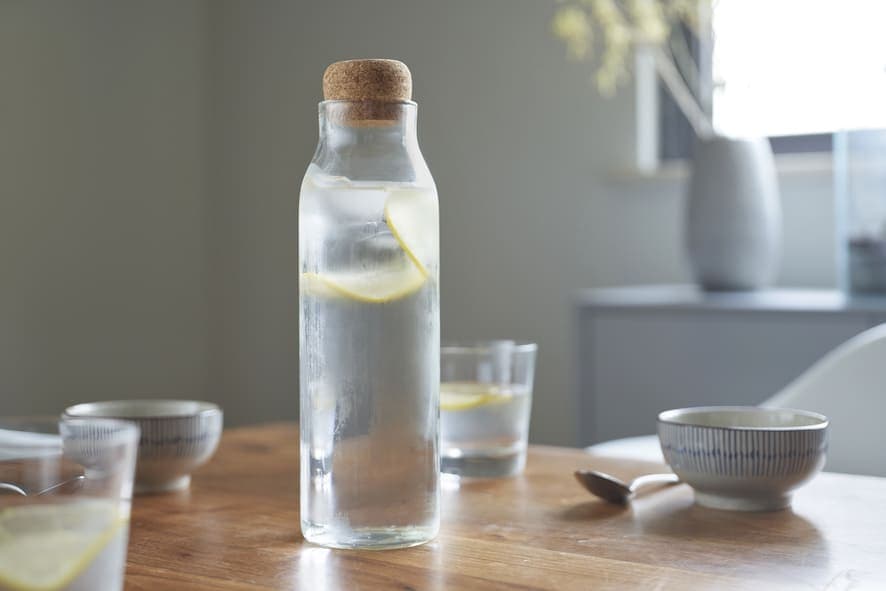 DELLACH - Borosilicate Glass Bottle with Cork Lid - 1200ml detail 5