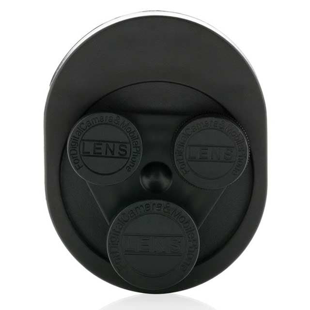 DEPOK - Universal Lens System For Smartphone 4-in-1 Black detail 2