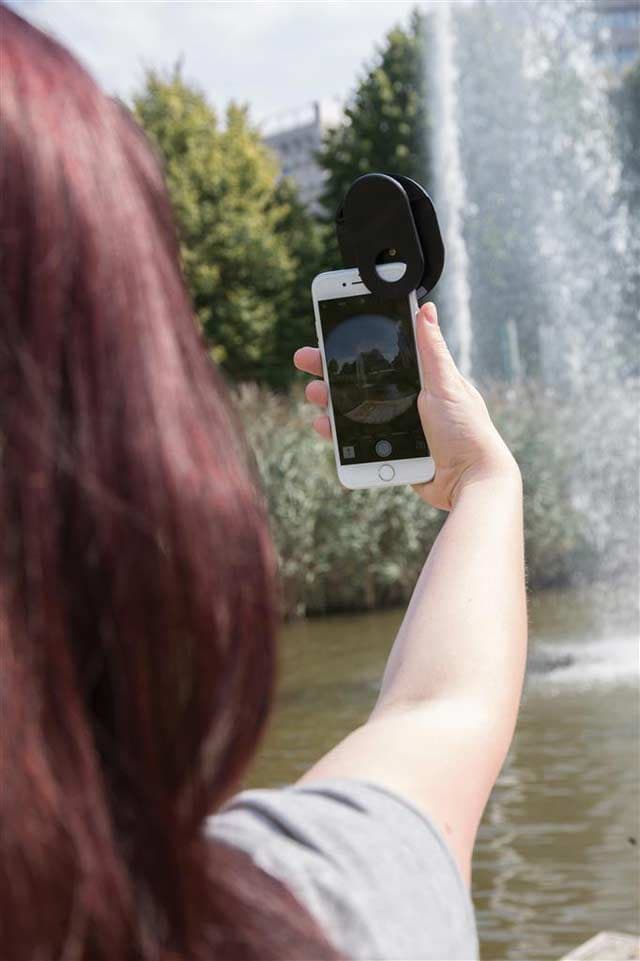 DEPOK - Universal Lens System For Smartphone 4-in-1 Black detail 5