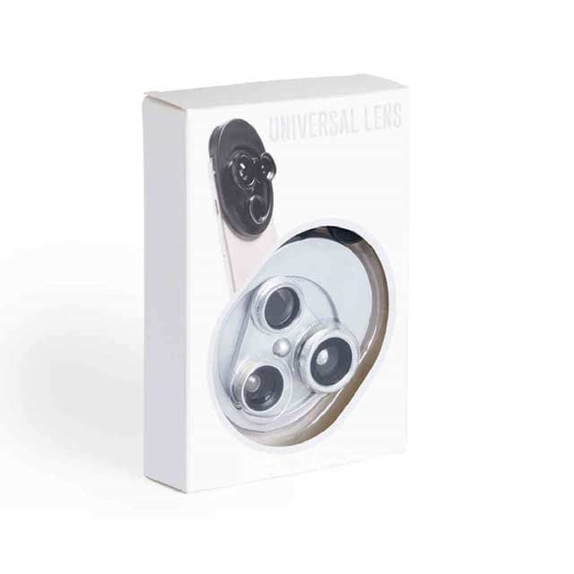 DEPOK - Universal Lens System For Smartphone 4-in-1 Silver detail 2