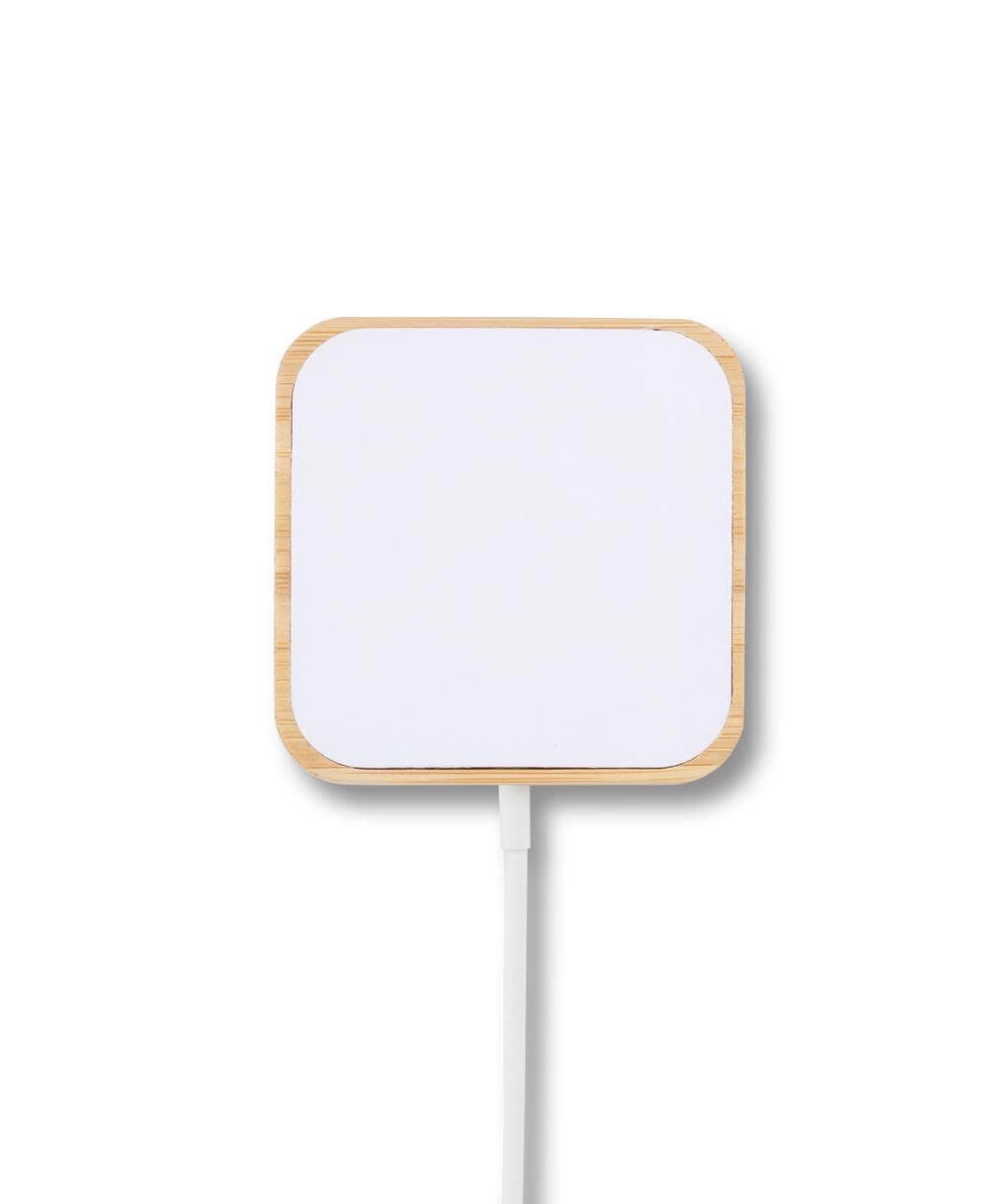 DOMITZ - 15W Square Bamboo Magsafe Wireless Charger detail 2
