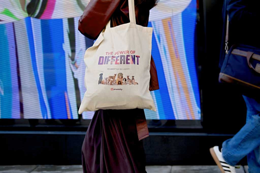 Eco Friendly Cotton Shopping Bags - Natural detail 3