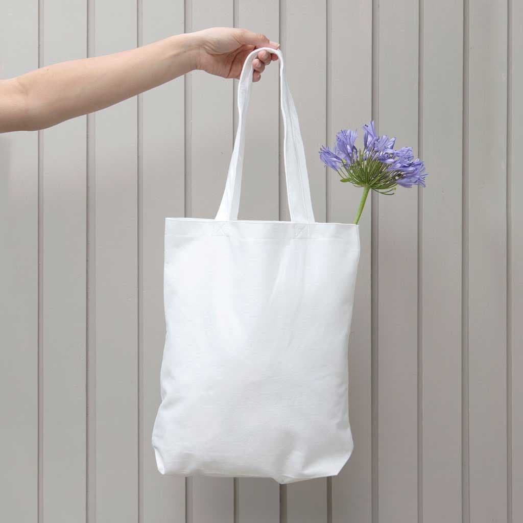 Eco Friendly Cotton Shopping Bags - Natural detail 5