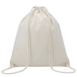 Eco-neutral Cotton Draw String Bags 240GSM Natural