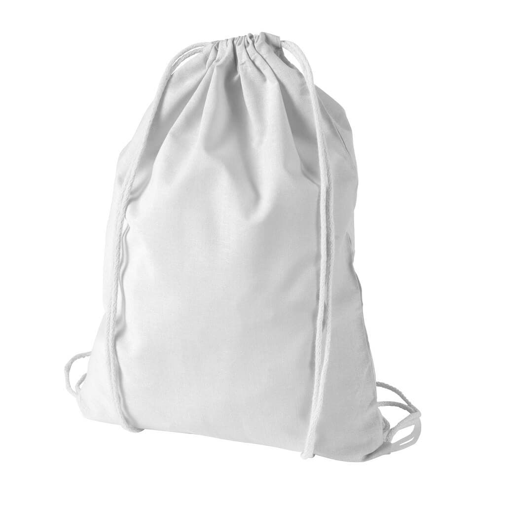 Eco-neutral Cotton Draw String Bags 240GSM - Natural detail 3