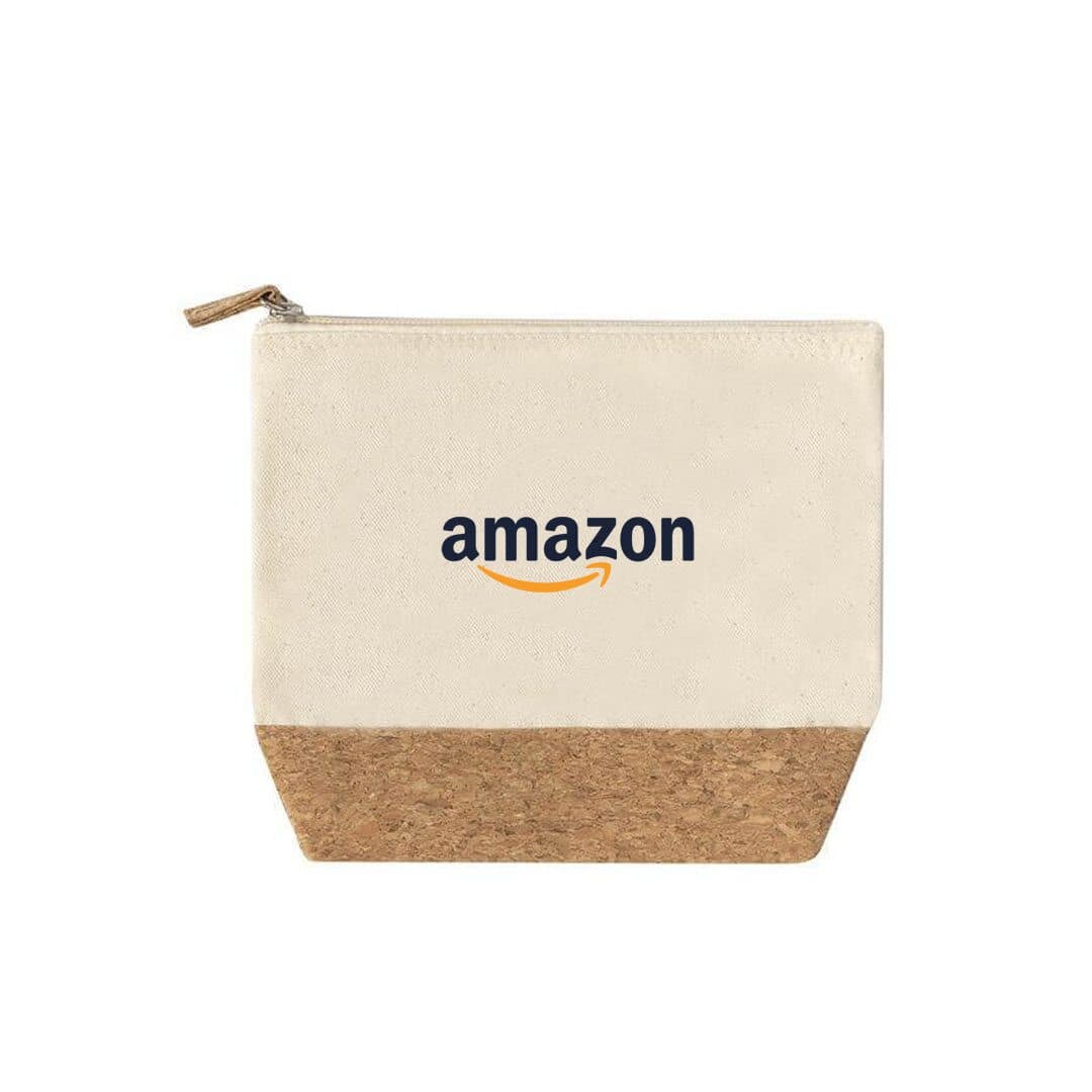 EOSTE - eco-neutral Recycled Cotton/Cork Pouch detail 3