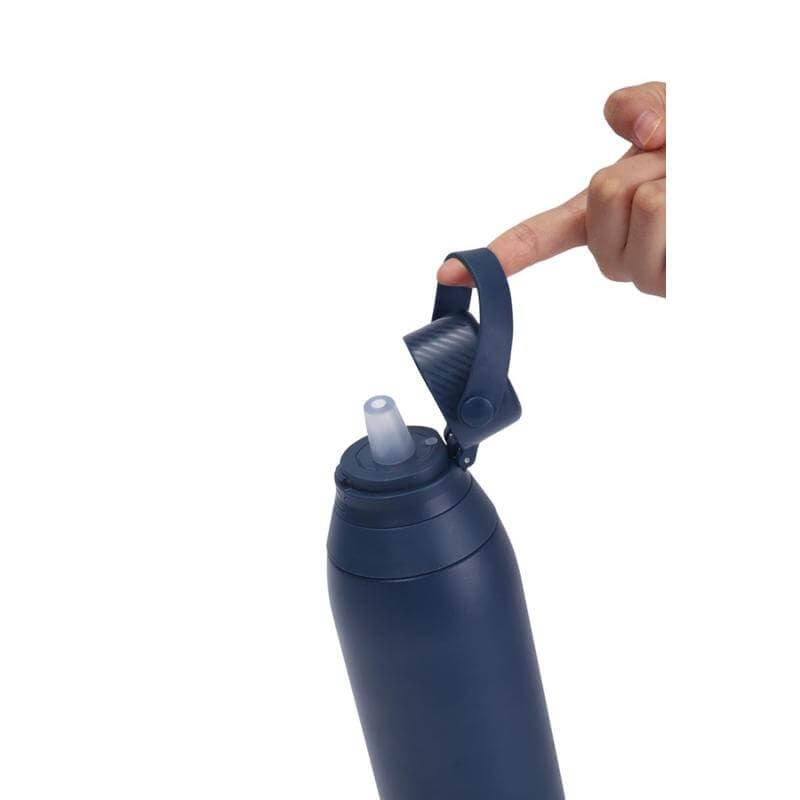 EVORA - Hans Larsen Double Wall Stainless Steel Vacuum Bottle - 750ml - Navy detail 4