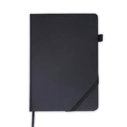 FAROE - Santhome A5 PU Hard Cover Notebook with Pen Loop Black
