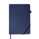 FAROE - Santhome A5 PU Hard Cover Notebook with Pen Loop Navy Blue