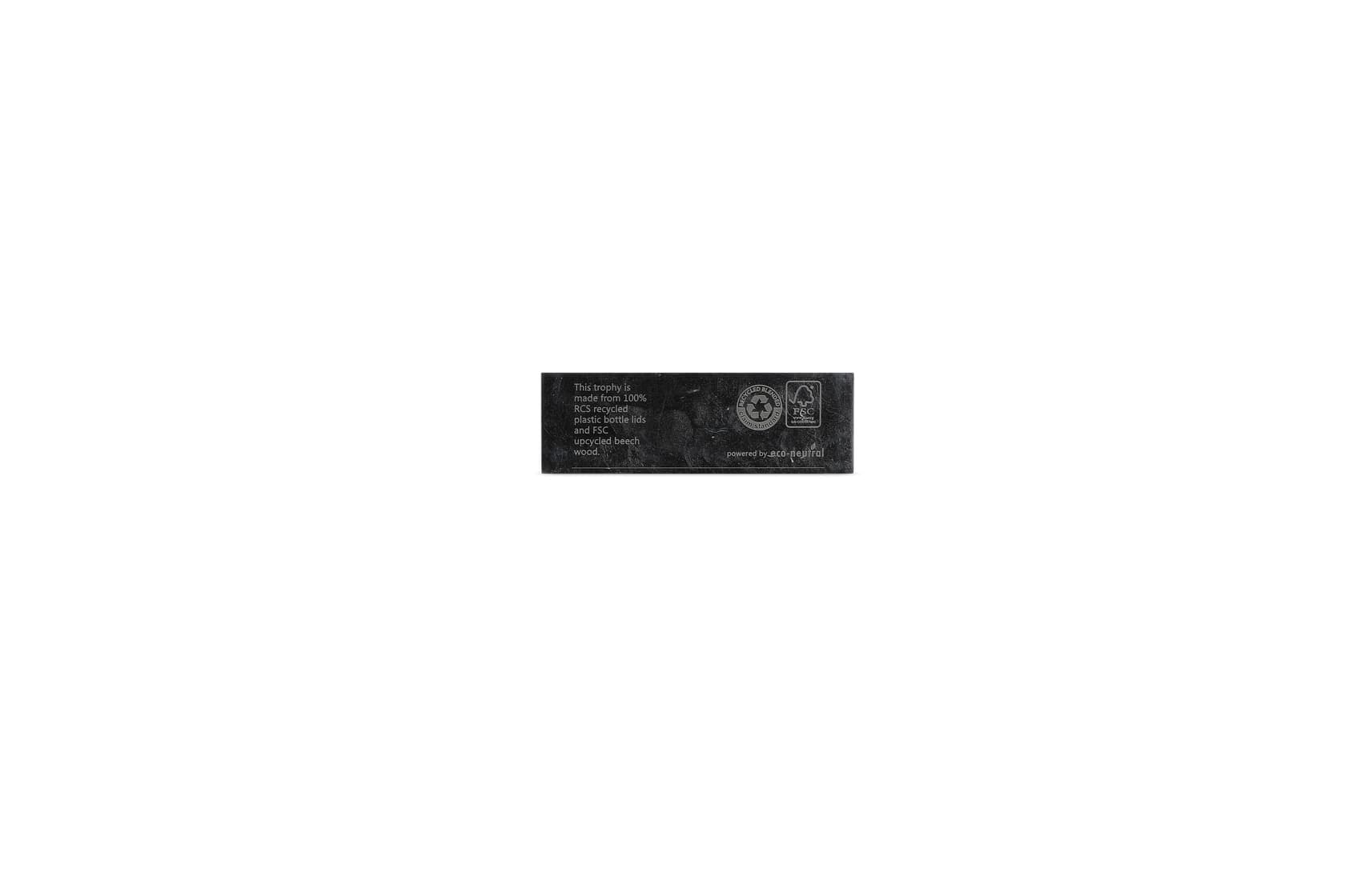 FARSO - Waste-to-Wins® Recycled Award - Black Swirl detail 2