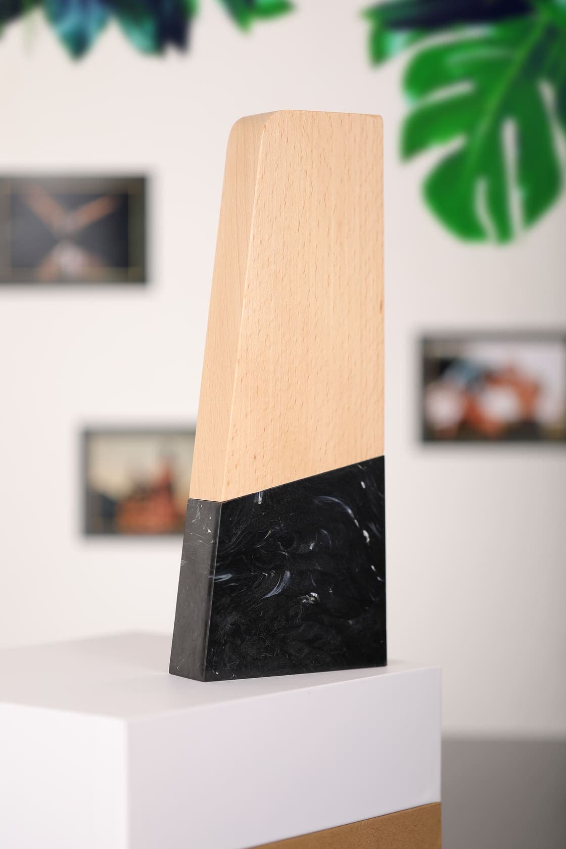 FARSO - Waste-to-Wins® Recycled Award - Black Swirl detail 6