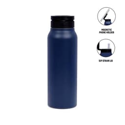 FERRO - Giftology Magnetic Phone Holder Water Bottle 760ml Navy Blue
