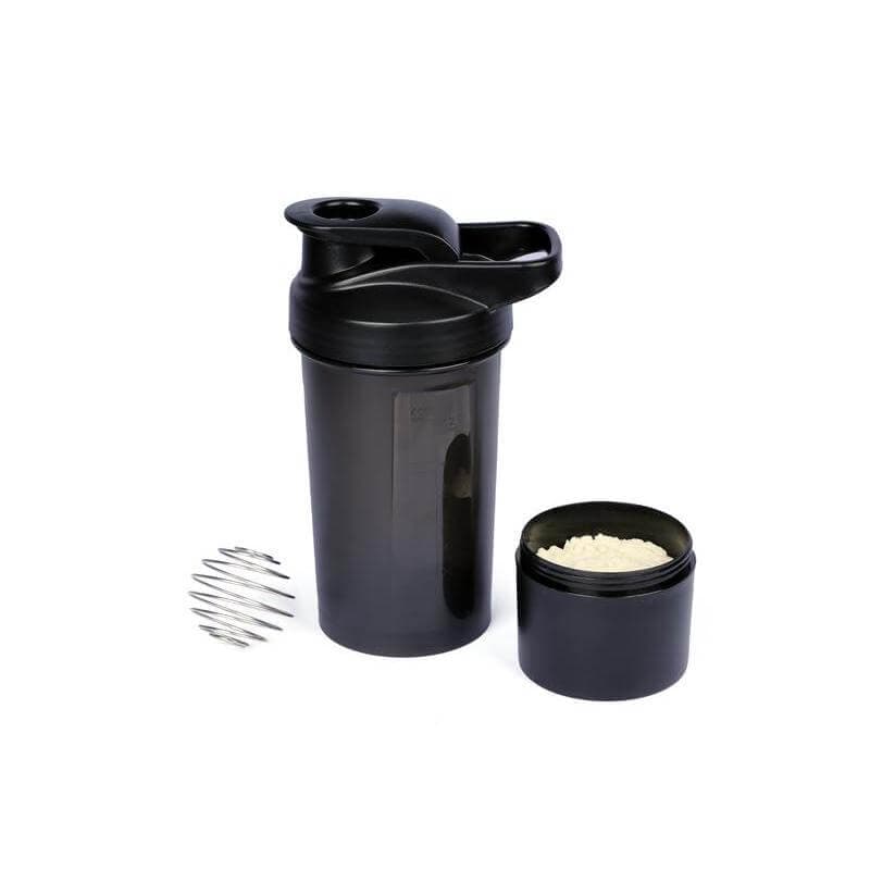 FINIQ - Giftology Protein Shaker Water Bottle with Cup - Black detail 7