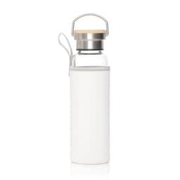 FLOHA - Hans Larsen Borosilicate Glass Bottle with Neo Sleeve White