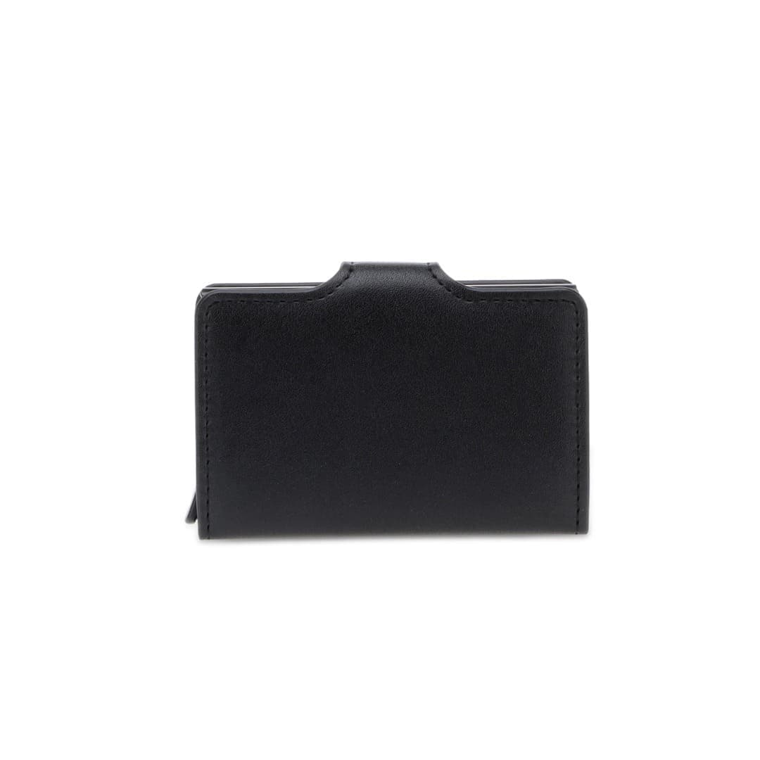 FLORINA - RFID PU Slim Cardholder Wallet - Black detail 3