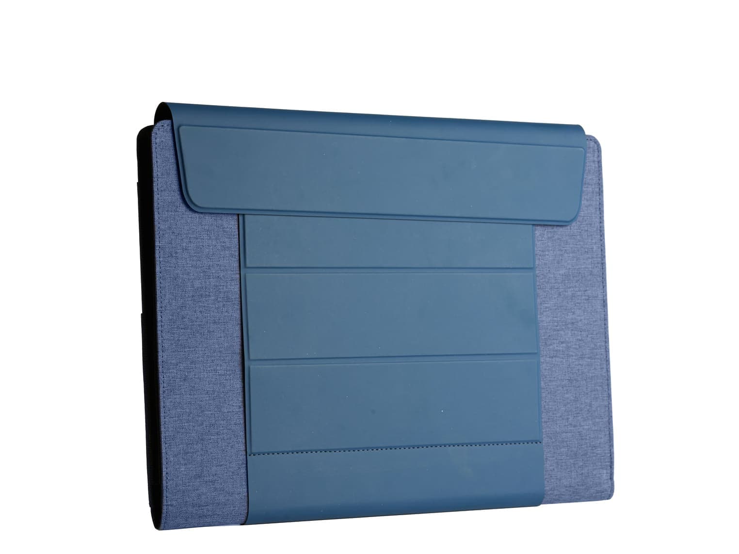 FULDA - CHANGE Collection RPET Laptop Case & Workstation - Navy Blue detail 3