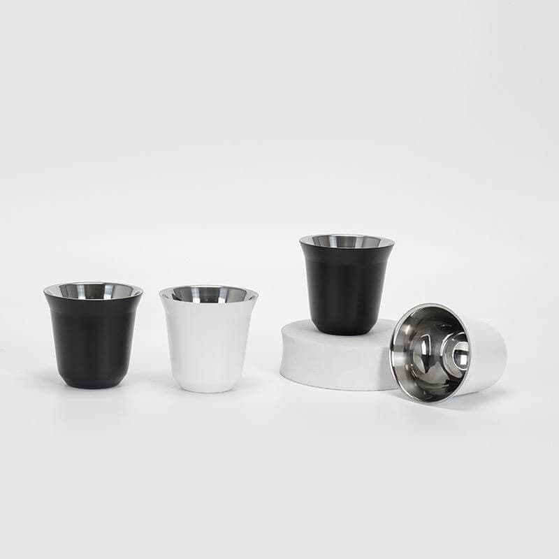 GAHWA - Hans Larsen Gift Set of 2 Premium Arabic Coffee Cups - Black detail 4