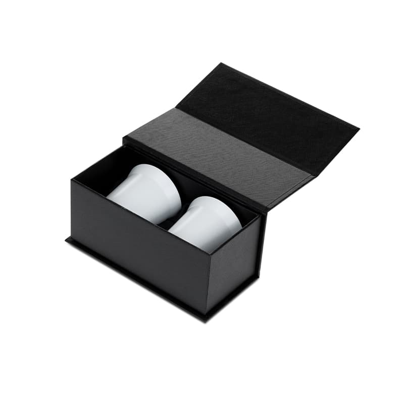 GAHWA - Hans Larsen Gift Set of 2 Premium Arabic Coffee Cups - Black detail 5