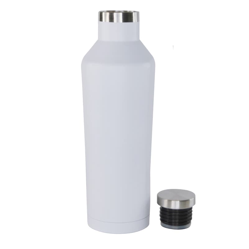 GALATI - Hans Larsen Double Wall Stainless Steel Water Bottle - Grey detail 7