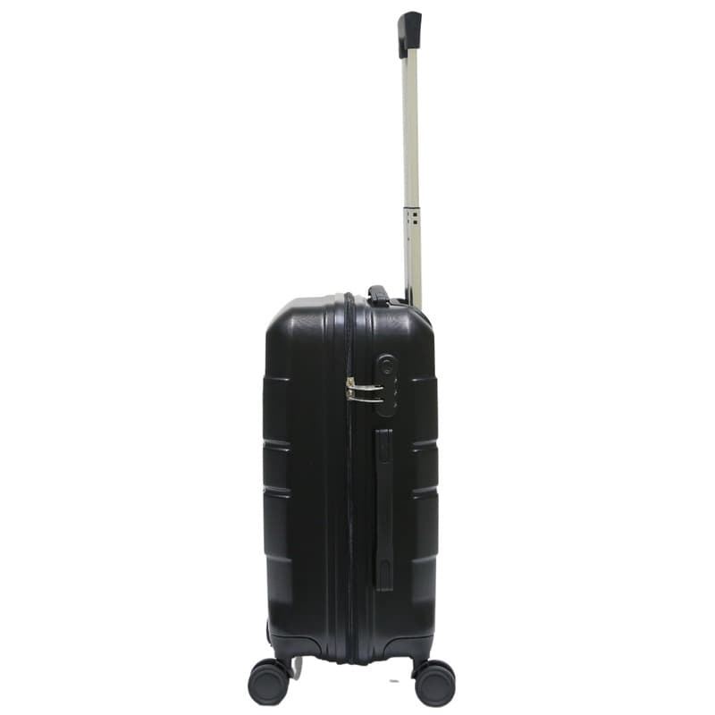 GENOVA - Classic Cabin Trolley Bag - Black detail 3