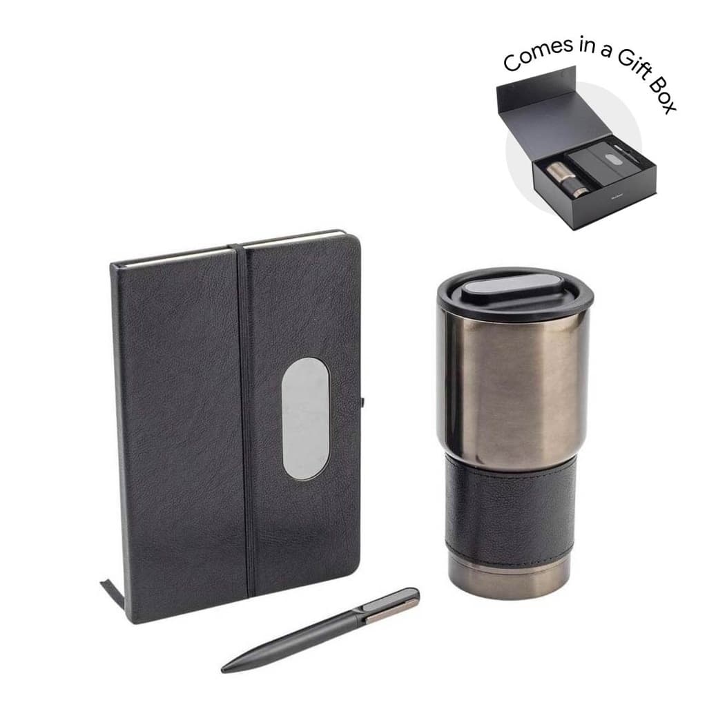 GIESSEN - Hans Larsen Gift Set of Tumbler, Notebook and Pen