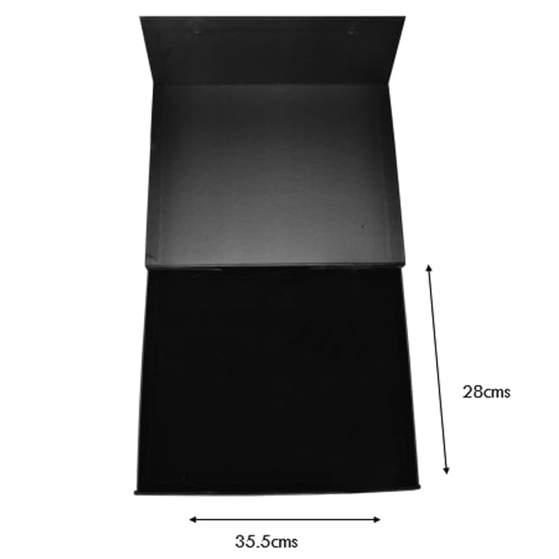 Gift Set Packaging with Magnet Closing (Large) - Black detail 2