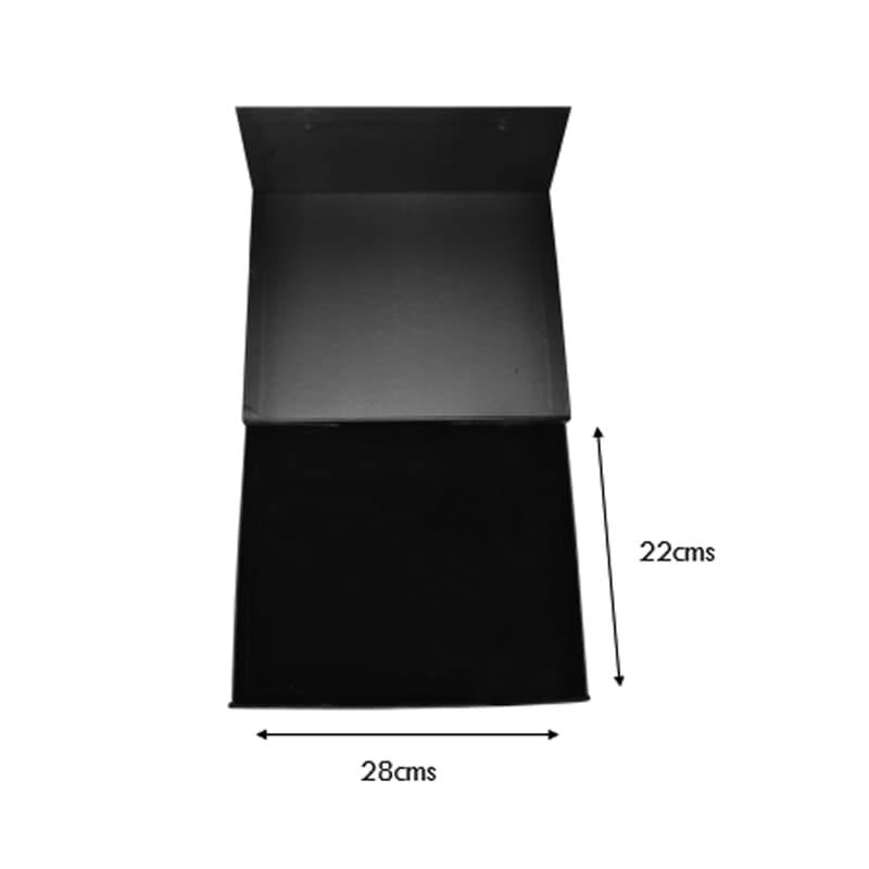Gift Set Packaging with Magnet Closing (Medium) - Black detail 2