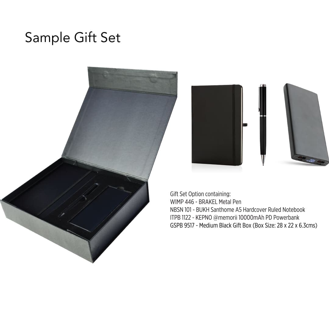 Gift Set Packaging with Magnet Closing (Medium) - Black detail 5