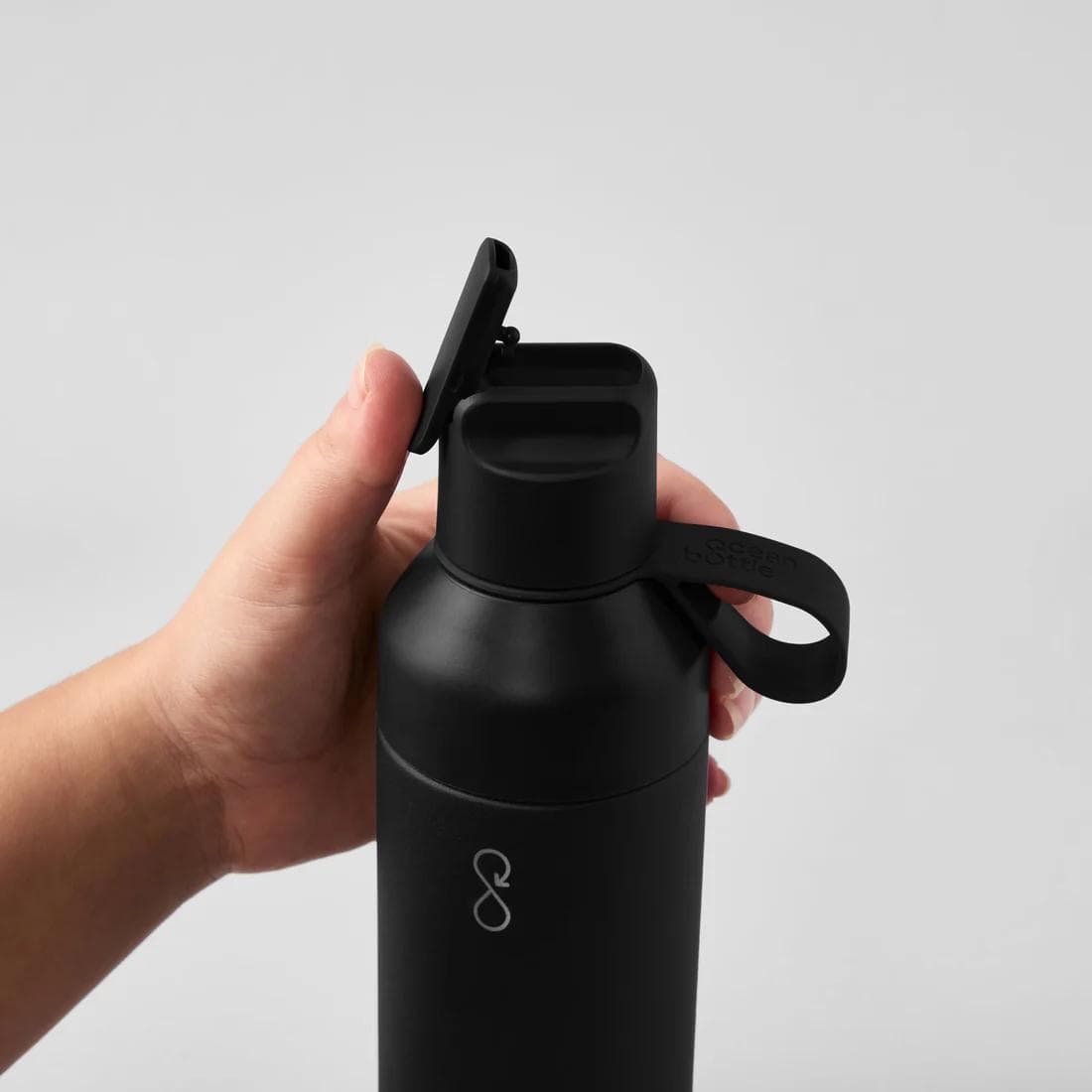 GO by Ocean Bottle - Obsidian Black detail 5