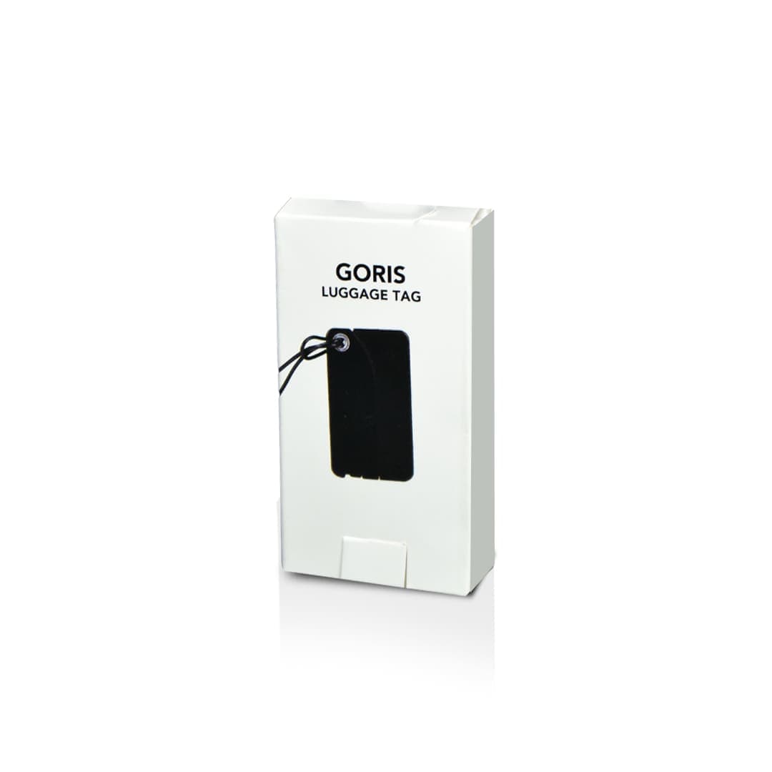 GORIS - Giftology Luggage Tag - Black detail 5
