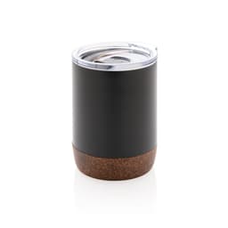 GOUDA - Hans Larsen Vacuum Mug With Cork Base Black