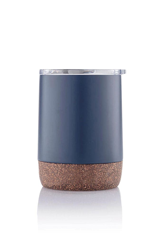 GOUDA - Hans Larsen Vacuum Mug With Cork Base - Black detail 6
