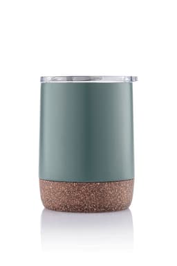GOUDA - Hans Larsen Vacuum Mug With Cork Base Green
