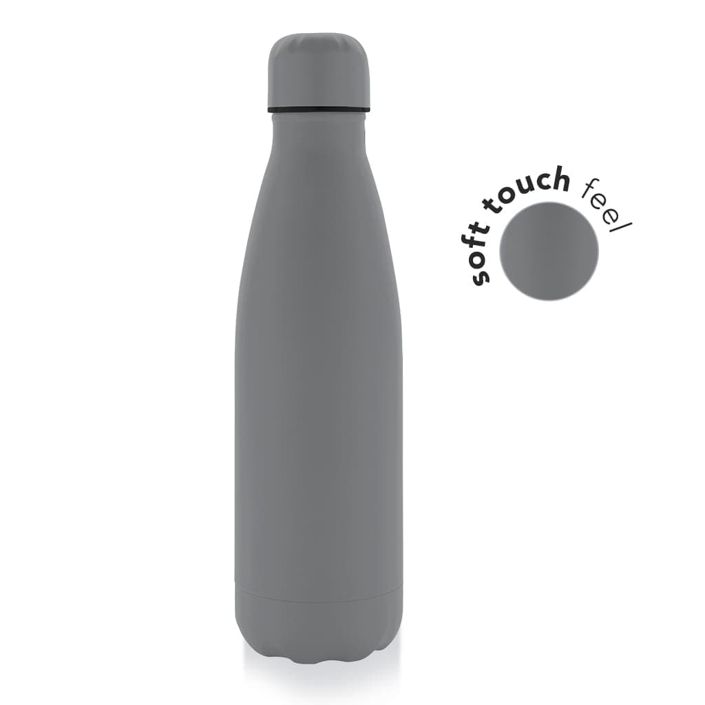 GRODNO - Soft Touch Insulated Water Bottle - Grey corporate gift