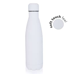 GRODNO - Soft Touch Insulated Water Bottle White