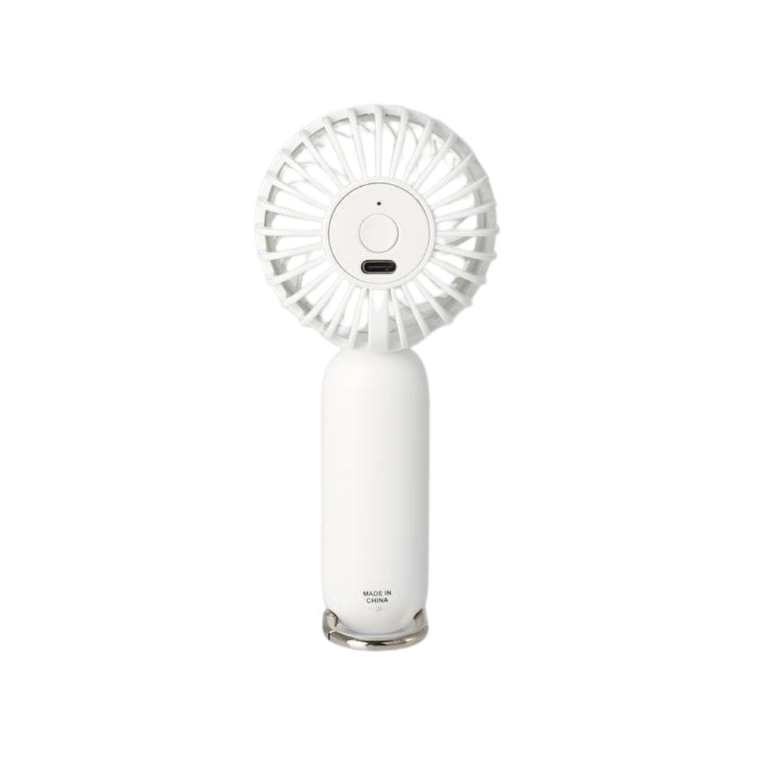HOFN - Rechargeable Mini Hand Fan - White detail 4