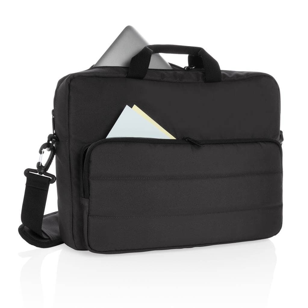 Impact AWARE™ RPET 15.6" Laptop Bag - Black detail 2