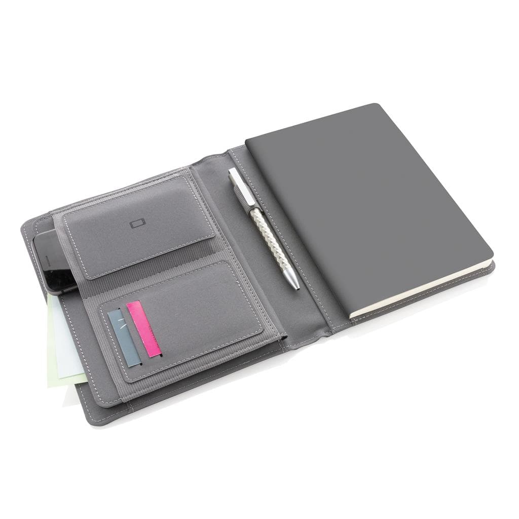 Impact AWARE™ RPET A5 notebook - Anthracite detail 4