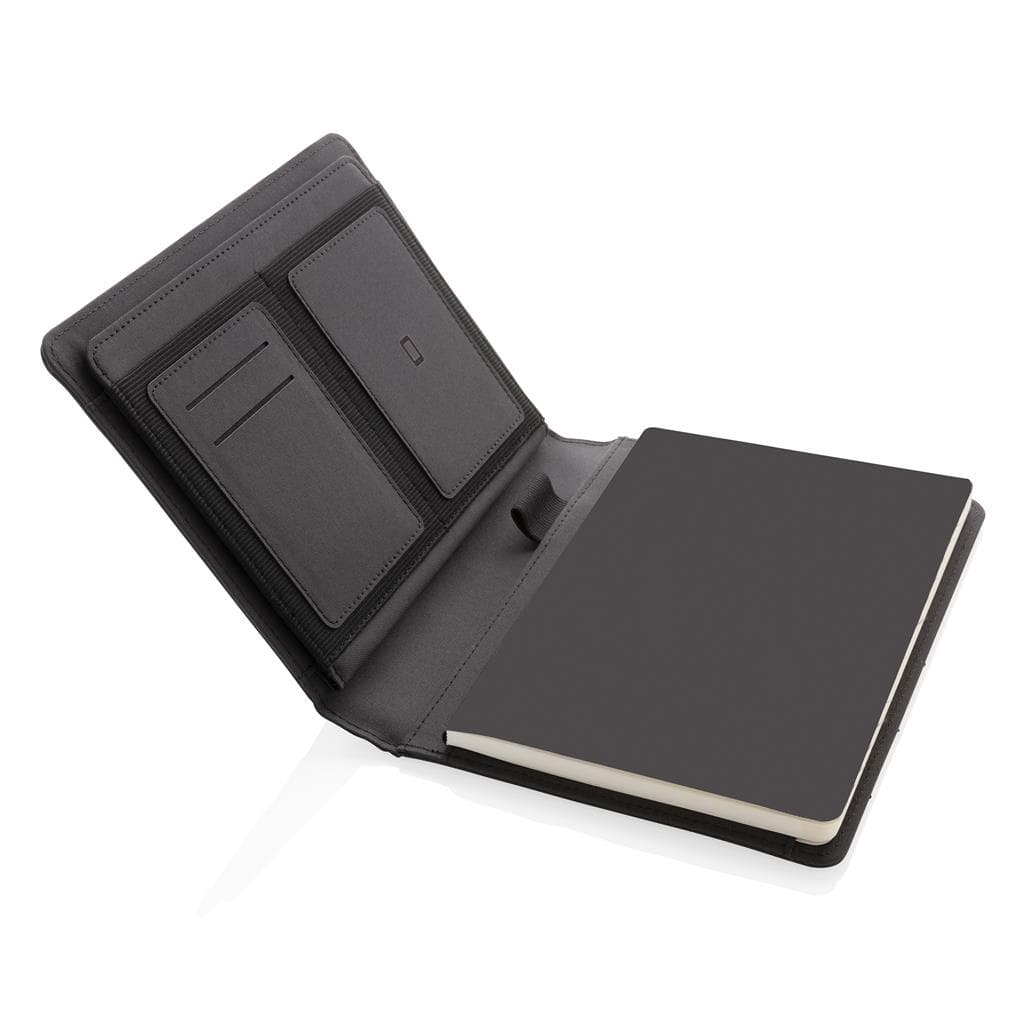 Impact AWARE™ RPET A5 notebook - Black detail 3